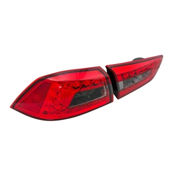 

Mitsubishi Lancer X 07-17, rear lights, Audi style Q5, led, tinted/red