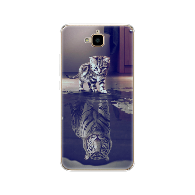 for Huawei Honor 4C Pro Case Honor 4C Pro Cover Soft Silicone Back Case for Huawei Y6 Pro 2015 Case TIT-L01 TIT-TL00 Phone