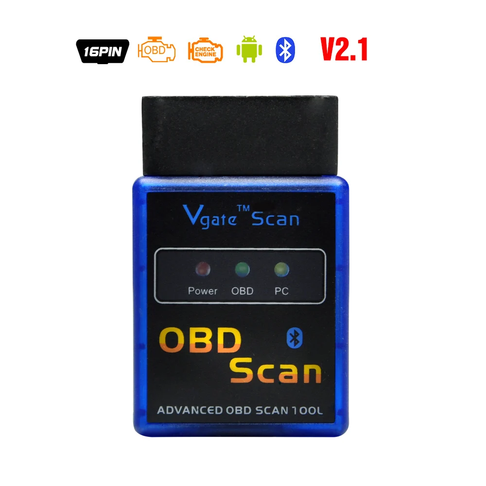 ELM327 V2.1 USB OBD2 cable coder reader scanner super mini elm 327 V1.5 bluetooth wifi for PC/Android/ios auto diagnostic tool temperature gauge for car Diagnostic Tools