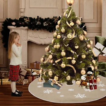 

Christmas Tree Skirt Christmas Tree Decor Xmas Floor Mat Ornaments Merry Christmas New Year Christmas Tree Decoration 80/120cm