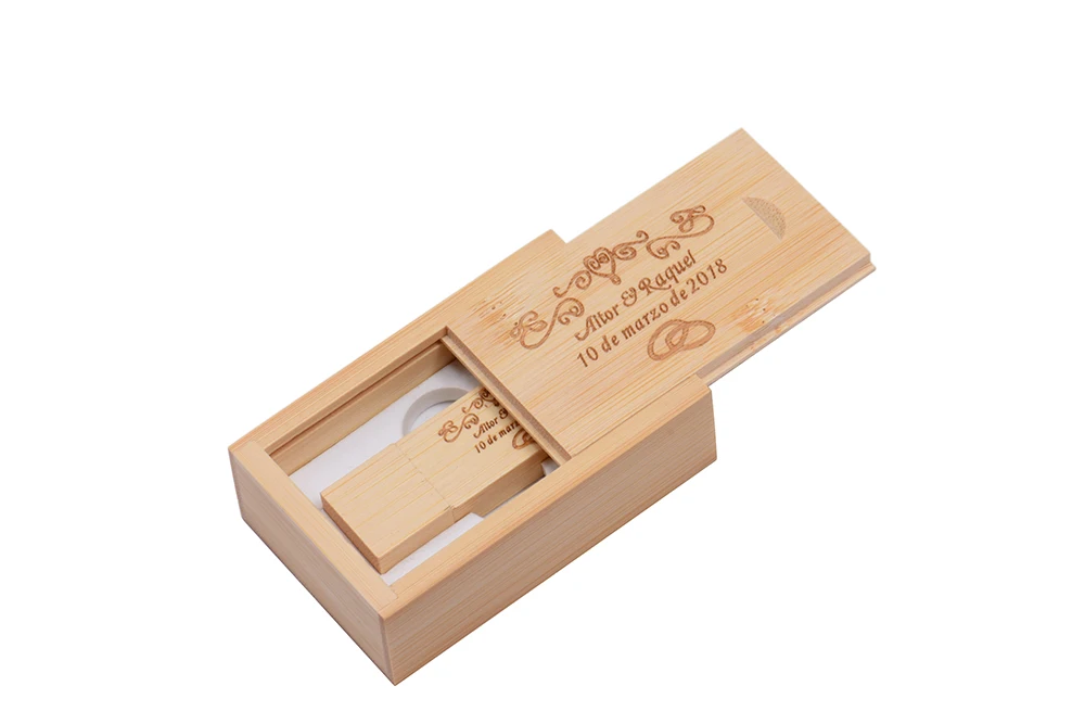JASTER USB 2,0 Клен деревянный usb+ Подарочная коробка usb флэш-накопитель 4 ГБ 8 ГБ 16 ГБ 32 ГБ 64 ГБ(более 10 шт бесплатный логотип) свадебные подарки