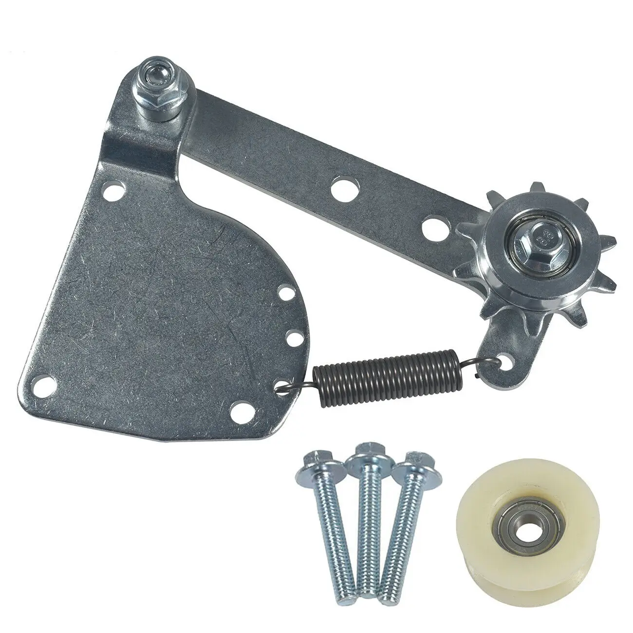 Silver Spring Loaded Chain Tensioner Kit For 49cc 66cc 80cc Motorized Bike Engines