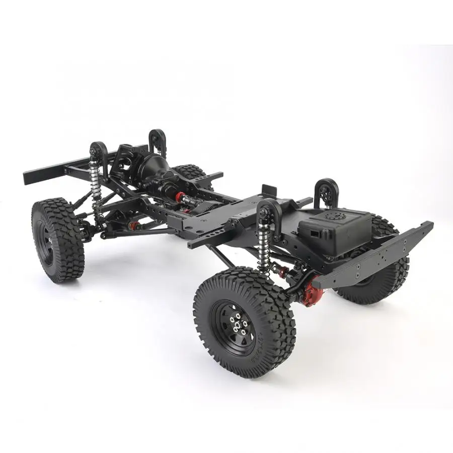 275 колесная база цельнометаллический симулятор RC автомобиль с ЧПУ рама подходит для Land Rover D90/Wrangler
