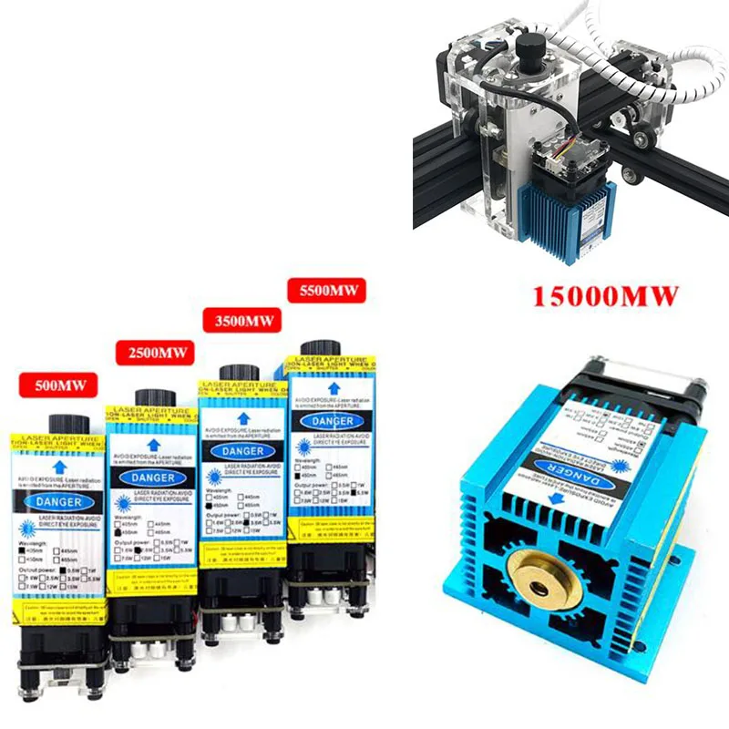 24*19 см 15 Вт CNC лазерная гравировальная машина 12 В DC DIY гравер Настольный деревообрабатывающий фрезерный станок Режущий плоттер лазерная гравировка 500 2500