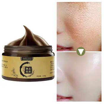 

120ml Herbal Beauty Peel-off Mask Unisex Face-pack Pores Mask Acne Deep Remove Blackheads Shrinks Cleansing Skin Peel-off M X8I5