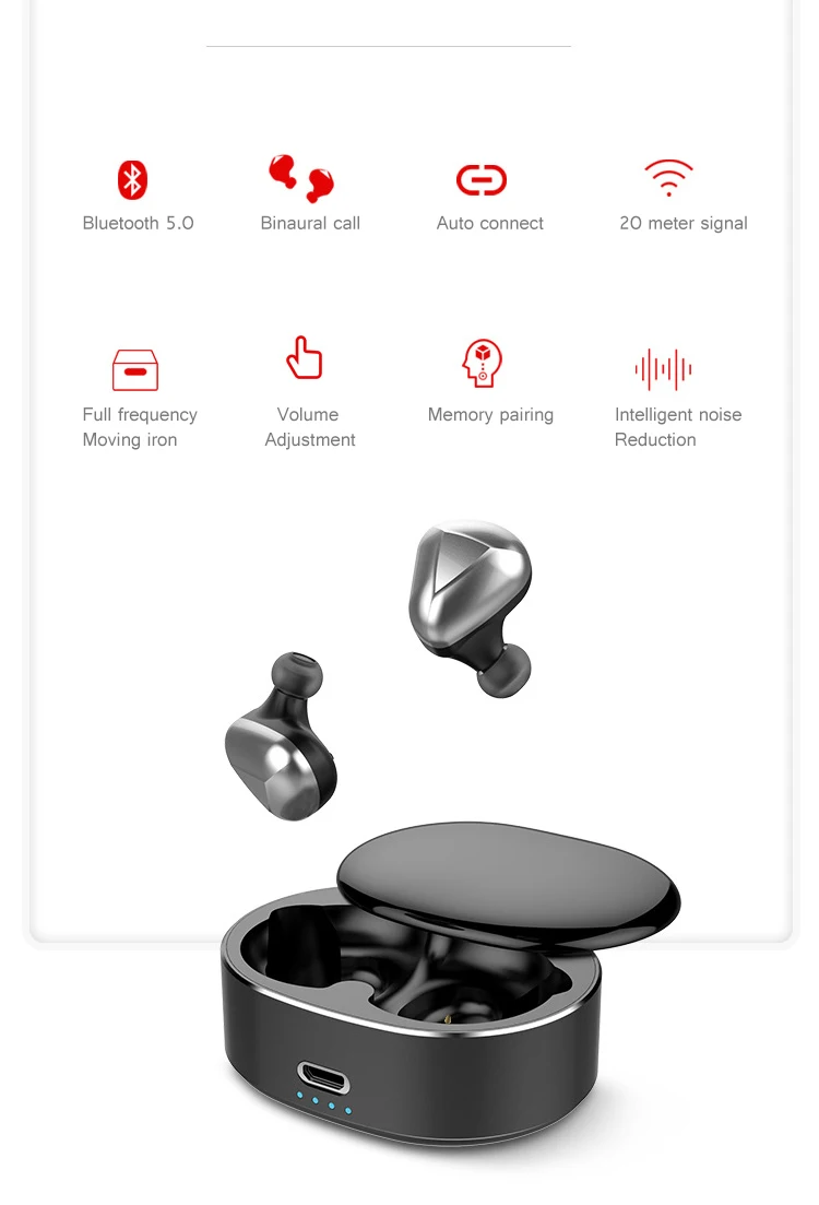 TWS, Bluetooth 5,0, наушники, стерео, беспроводные, Earbus, hi-fi звук, спортивные наушники, гарнитура, игровая гарнитура с микрофоном для телефона