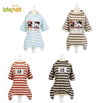 

New Dog Pajamas Pet Clothes for Small Dogs Jumpsuit Cat Pyjama hip-hop Overalls for large Dogs Puppy Kitty Sleepwear pomeranian