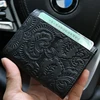 Fahion Women wallet Genuine Leather Short Wallet Cion Purses Holders  Mini Wallet Card Holder ► Photo 2/6