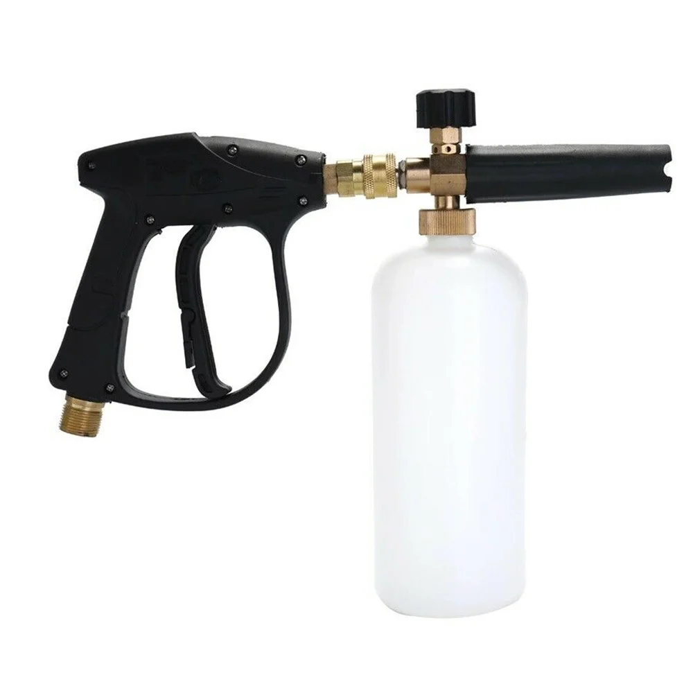 

MACTANT Car Washer Snow Foam Water Gun Sprayer Wash Soap Generator Lance Spray Pressure Jet Bottle Automobiles CN