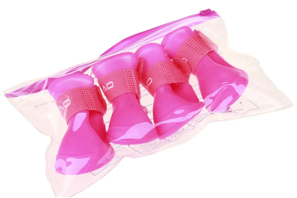 4pcs-Pet-Dog-Shoes-Waterproof-Rain-Pet-Shoes-for-Dog-Puppy-Rubber-Boots-Candy-Color-Puppy (14)