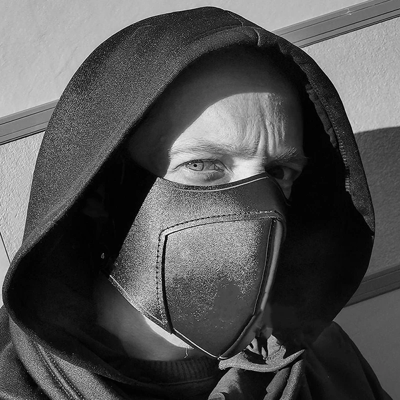 Маска на половину лица многоразовая Пылезащитная в готическом стиле | Аксессуары