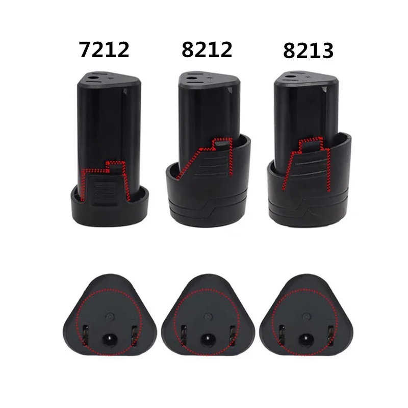 

12V special battery for electric screwdriver, large capacity 18650 lithium battery, rechargeable power tool voltage