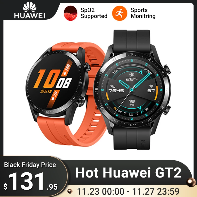 Global Version Huawei Watch GT2 Smart Watch Blood