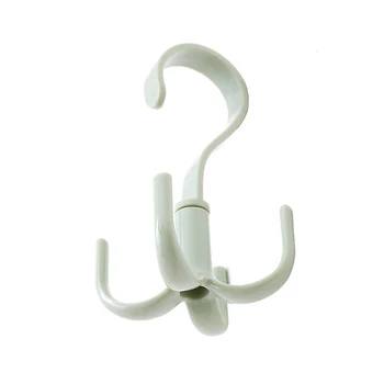 

New S Hook Four-claw Rotatable Storage Rack Hanger Hanging Powerful Meat House Kitchen Pot Pan Hanger Scarf Hanger Belt