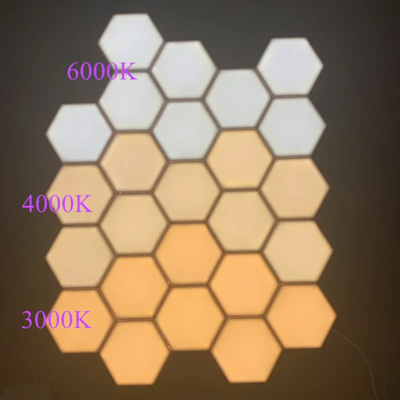 2019 Quantum Light Helios Touch Sensitive LED Panel Light Modular Hexagonal LED Magnetic Lights painel LED plafon led techo 2x4 led light fixture drop ceiling