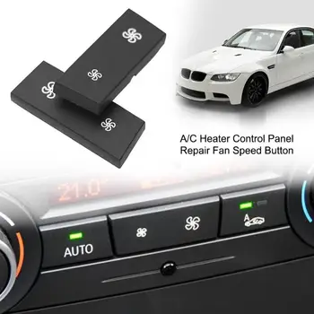 

A/C Heater Climate Air Conditioning Control Panel Fan Correct Connector Speed Replacement Button Cover for BMW 1/3 Series X1