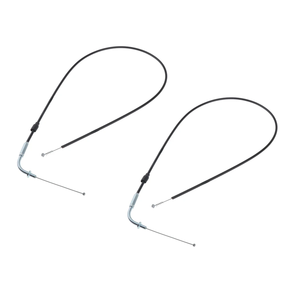 2pcs Motorcycle Throttle Cable Line Assembly for Harley Sportster XL1200 XL883 1200 883, 90cm 35.5