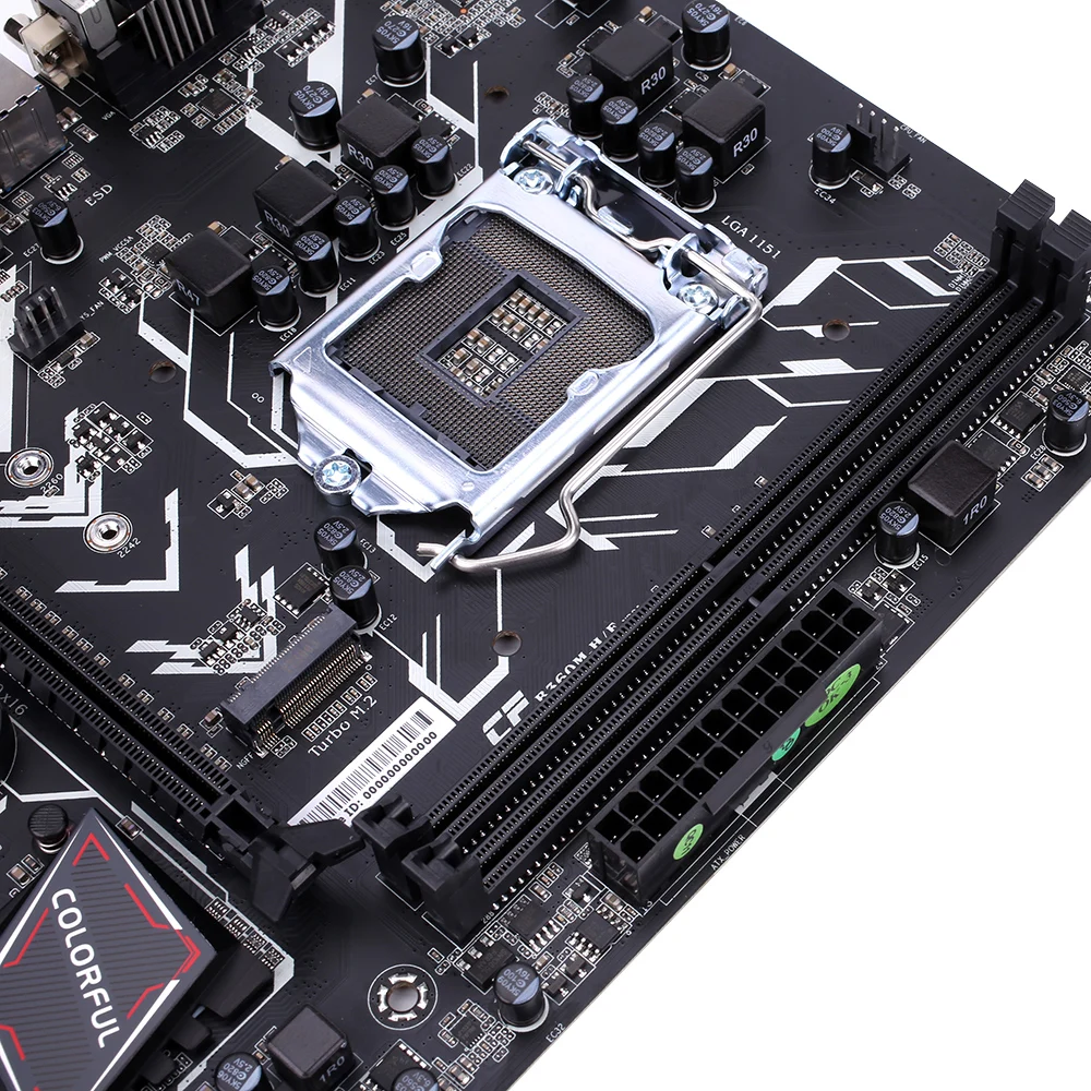 Цветной боевой топор C.B360M-HD PRO V20 Материнская плата Intel B360 LGA1151 DDR4 coffee Lake процессор MATX материнская плата HDMI SATA3.0