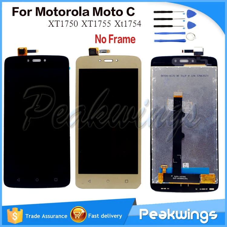 ЖК экран 5 0 дюйма для Motorola Moto C XT1750 XT1755 Xt1754 дисплей + дигитайзер панель в сборе C|screen