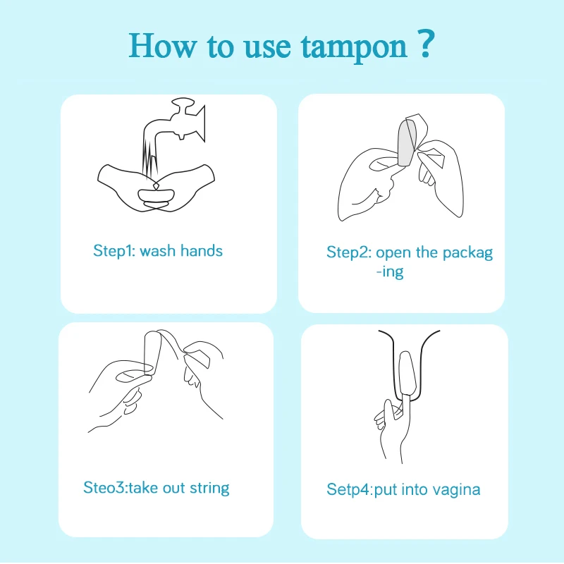 Organic swab Tampons (4)