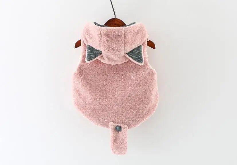 Корейский стиль; жилет для девочек с героями мультфильмов; Милые свитера без рукавов с капюшоном для девочек; мягкий кашемировый плюшевый свитер с карманами; Рождественский подарок; zl143