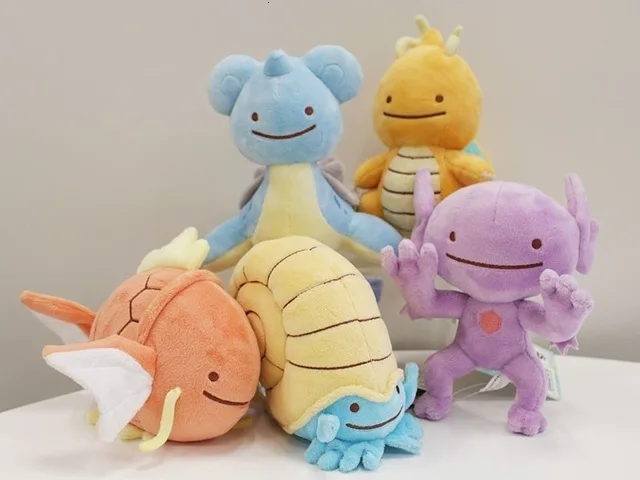 Брелок Pokemon Anime Pocket Monsters держатель для ключей фигурка Dragonite Lapras Omanyte брелок