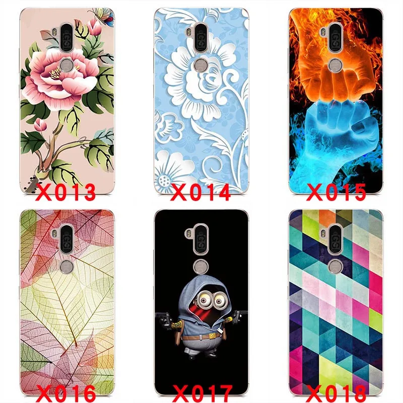 Cellphone Bags Protective Cover Painted TPU Silicon case handphone cases Soft silicone case For Alcatel A7 XL soft Silicon case