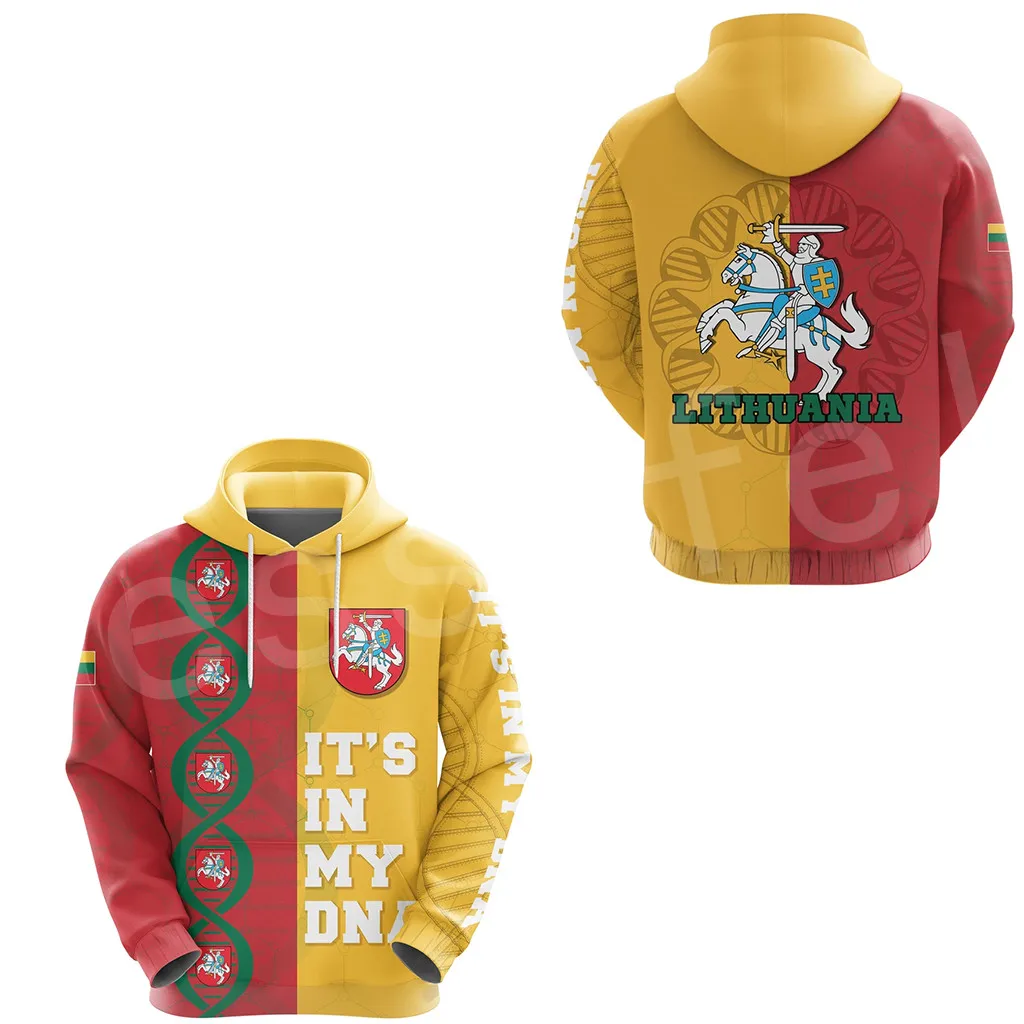 

Tessffel Retro NewFashion Lithuania Country Flag Pullover Streetwear Funny Tracksuit Harajuku 3DPrint Zipper/Hoodies/Jacket S-10