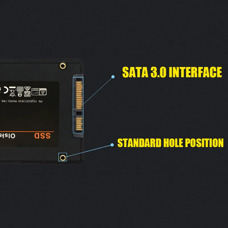 Olskrd SSD hdd 2,5 SATA3 SSD 8 Гб 16 Гб ssd 32 Гб 64 Гб 128 ГБ Внутренний твердотельный жесткий диск для компьютера, ноутбука