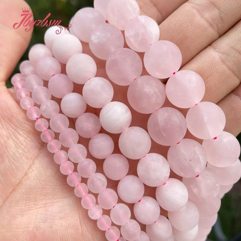 Frost Multicolor Moonstone Crystal Stone loose Beads For Jewelry Making 15" DIY 