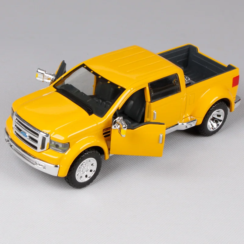 Изысканная коллекция 1:31 Ford F-350 звукосниматель сплава модель, моделирование литой металл модель, расширенный подарок украшения