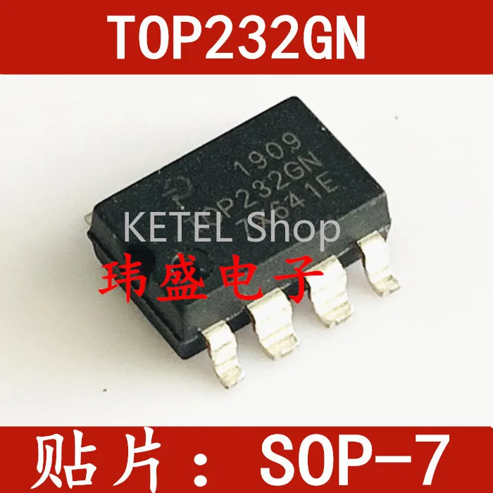 

Freeshipping 10PCS/LOT TOP232G TOP232GN SOP-7