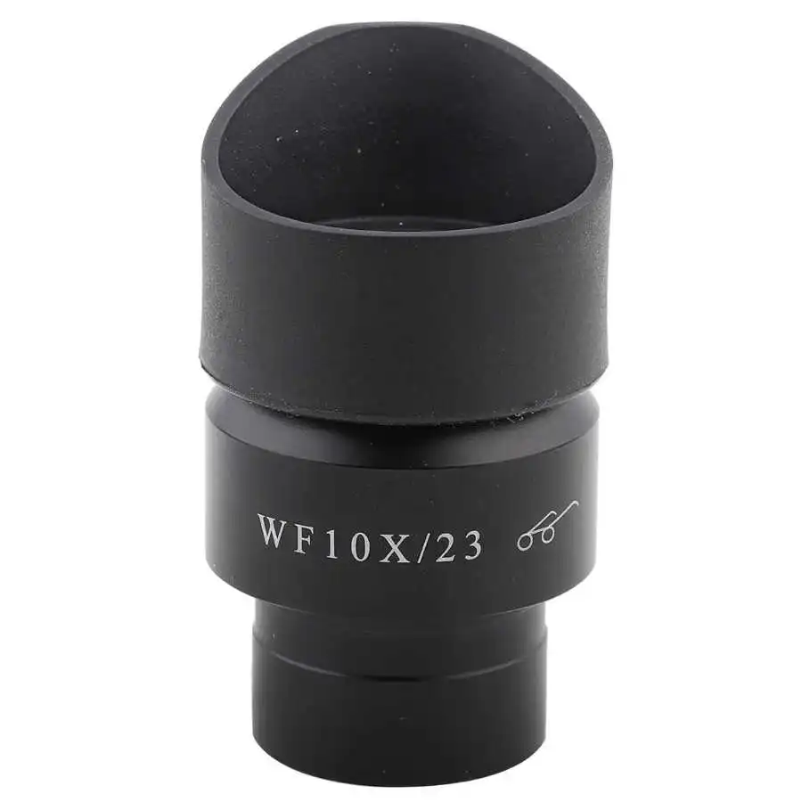 Akozon Microscope Eyepiece GWF004 WF10X/23 30mm Microscope Wide Angle Eyepiece Ocular Eyepoint Lens Adjustable Wide Field 