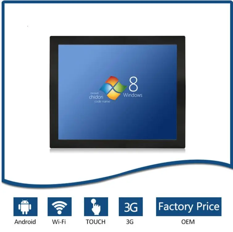 10.4 inch Windows7 &8 Tablet PC Industrial Computer fanless mini pc