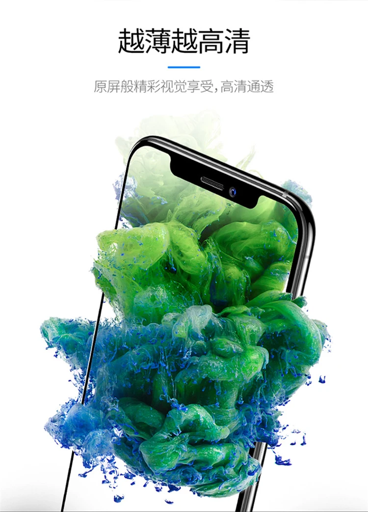 Remax 0,15 мм ультра-тонкий сильнее 360 градусов изгиб 9d стекло для iphone7/8/7 plus/8 plus/x/xs/xr/xsmax/11/11pro/11pro max