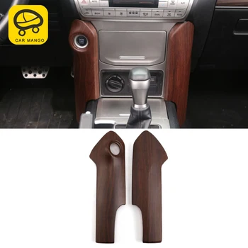 

CarManGo for Toyota Prado 150 2018 2019 Car Styling Center Console ABS Wood Pad Cover Trim Frame Sticker Interior Accessories