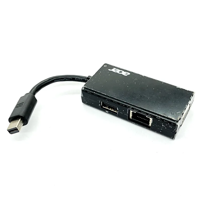 Новый Mini Displayport на VGA ethernet USB Combo Mini Dp на VGA