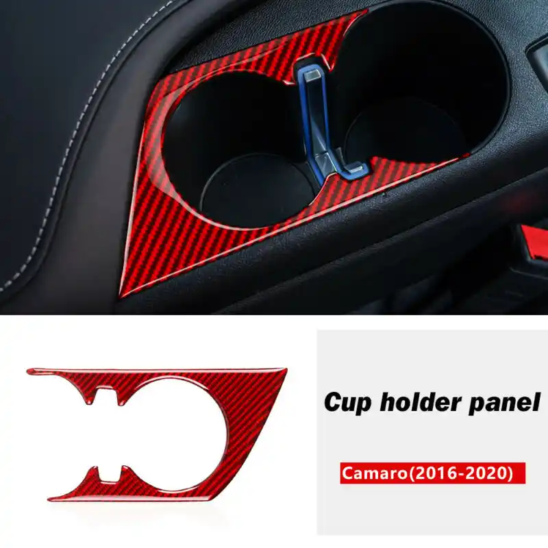 For Chevrolet Camaro 2016-2020 Carbon Fiber Interior Dashboard Panel Cover Trim
