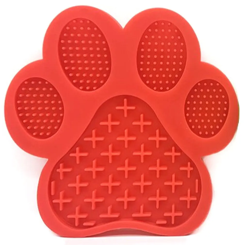 Dog Lick Pad Dog Licking Pad Silicone Material Leak Mat With Suction