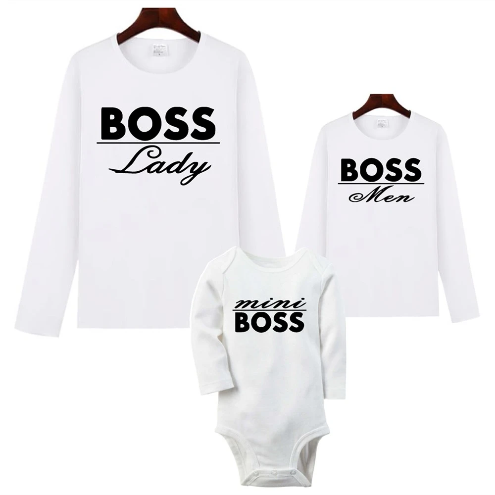 boss print t shirt