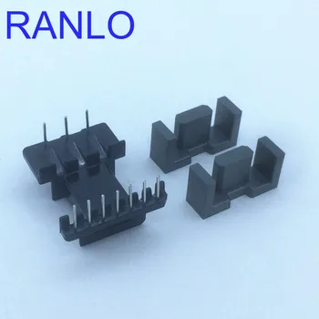 

EFD20 PTH 3+7pin horizontal skeleton transformer bobbin N87 N97 TP4A PC44 ferrite core AL:1450 Ae: 30.36