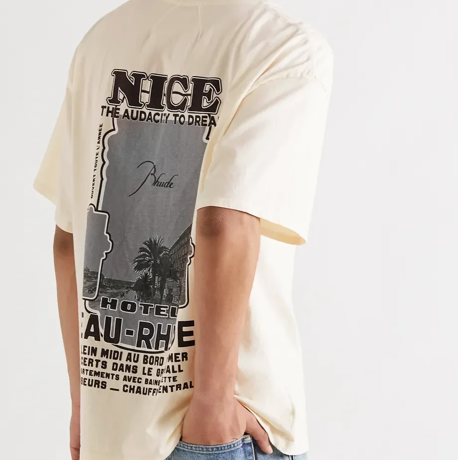 RHUDE Nice T shirt Men Women The 