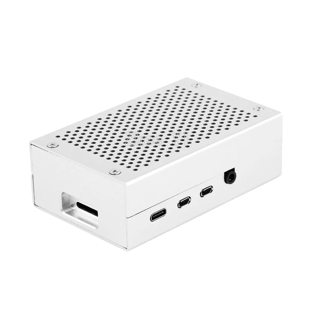 Новейший алюминиевый чехол с радиатором для Raspberry Pi 4 Model B|Аксессуары