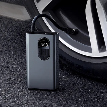 

Car Air Compressor Inflatable Pump w LED Lamp For Car Motorcycle Bicycle Tire Inflator 7500mAh Wireless Electric Air Pump