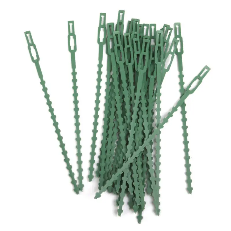 30/50 pcs Reusable Garden Plant Cable Ties Tree Climbing Support Flower Plant Cable Tie