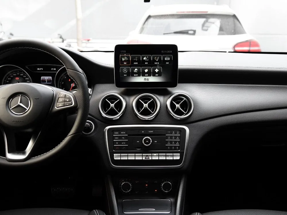 Excellent 9.33Inch Android quad core 7.1 3+32GB car dvd for Mercedes-Benz GLA Class 2016-2018 NTG 5.0/5.1 Autoradio GPS Navigation Stereo 2