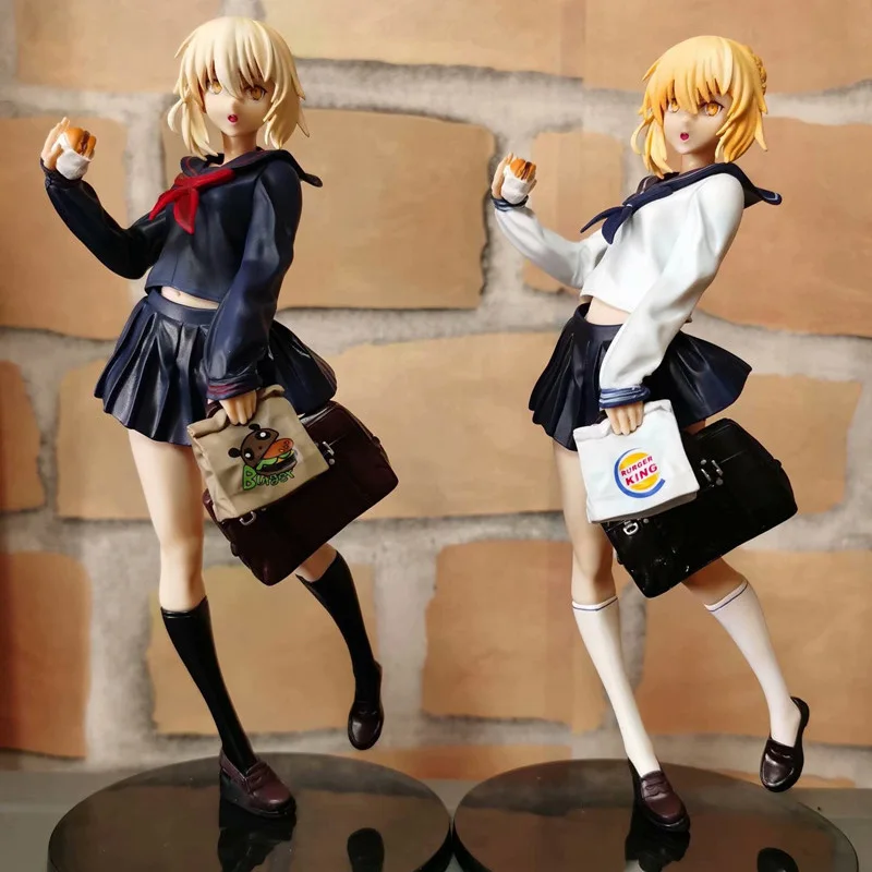23 см Fate/Grand Order Fate Stay Night сабля Бургер Кинг Модель Кукла ПВХ экшн-фигурка аниме