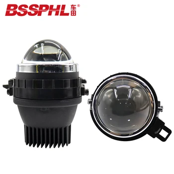 

BSSPHL Car-styling Retrofit light HD 3.0 Bi-xenon LED fog lamp lens fit for Volkswagen Jetta 2013- Santana4000 CrossPolo Polo 5