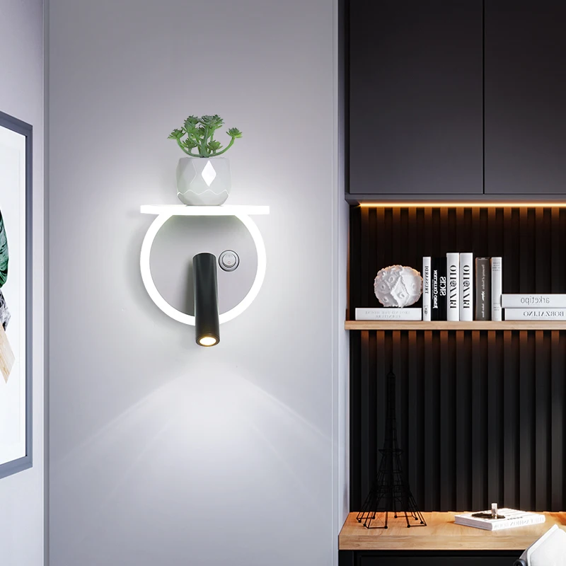 Ceny Minimalistyczna nowoczesna lampa sufitowa led salon lampka nocna do sypialni korytarz alejek balkon odzież makijaż pokój roślin kinkiet lampa