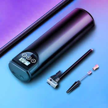 

12V 150PSI Rechargeable Air Pump Tire Inflator Cordless Portable Compressor Digital Car Tyre Pump for Auto Bicycle Tires Balls